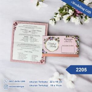 Undangan Pernikahan Cetak 2205