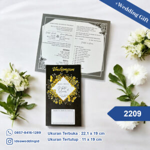 Undangan Pernikahan Cetak 2209
