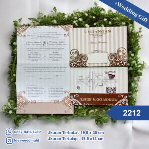 Undangan Pernikahan Cetak 2212