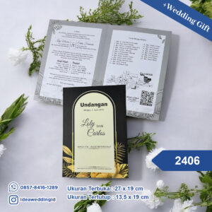 Undangan Pernikahan Cetak 2406