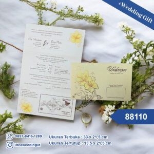 Undangan Pernikahan Cetak 88110