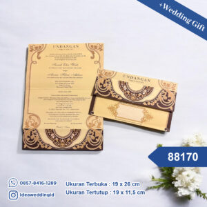 Undangan Pernikahan Cetak 88170
