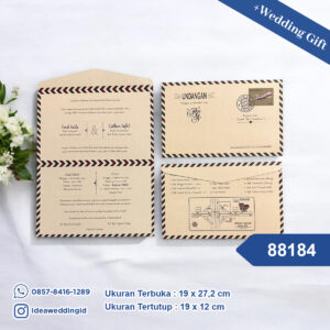 Undangan Pernikahan Cetak 88184