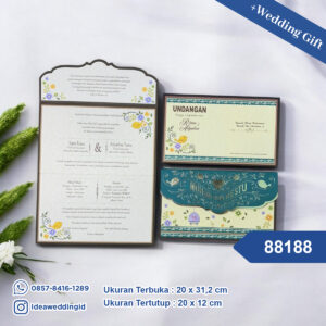 Undangan Pernikahan Cetak 88188