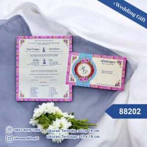 Undangan Pernikahan Cetak 88202