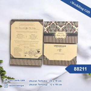 Undangan Pernikahan Cetak 88211