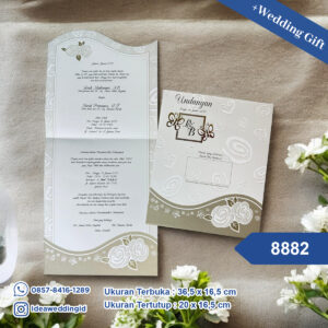 Undangan Pernikahan Cetak 8882