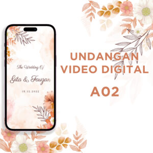 Undangan Video Pernikahan Digital A02