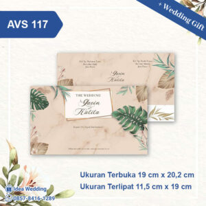 Undangan Pernikahan Cetak AVS 117