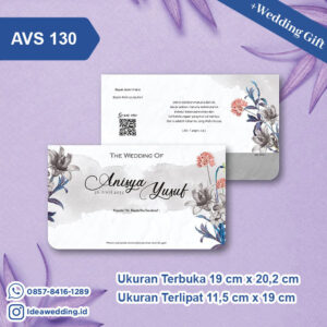 Undangan Pernikahan Cetak AVS 130