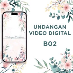 Undangan Video Pernikahan Digital B02