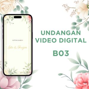Undangan Video Pernikahan Digital B03