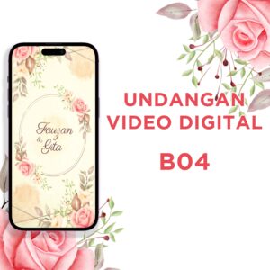 Undangan Video Pernikahan Digital B04