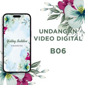 Undangan Video Pernikahan Digital B06