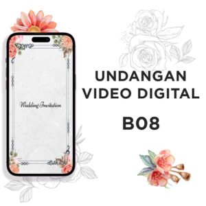 Undangan Video Pernikahan Digital B08