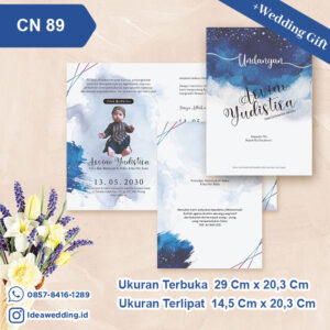 Undangan Pernikahan Cetak CN 89