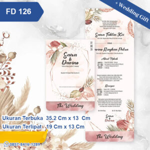 Undangan Pernikahan Cetak FD 126
