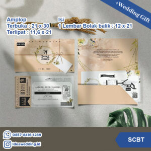 Undangan Pernikahan Cetak SCBT 001