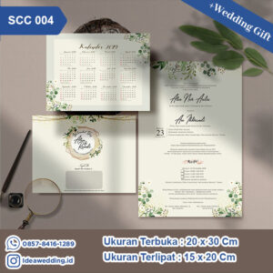 Undangan Pernikahan Cetak SCC 004