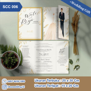 Undangan Pernikahan Cetak SCC 006