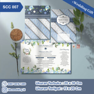Undangan Pernikahan Cetak SCC 007