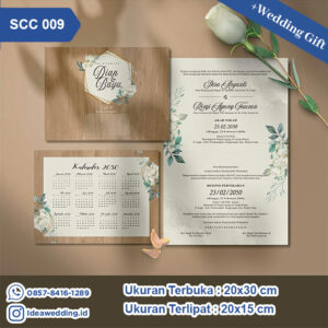 Undangan Pernikahan Cetak SCC 009