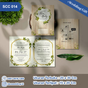 Undangan Pernikahan Cetak SCC 014
