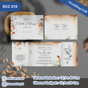 Undangan Pernikahan Cetak SCC 015