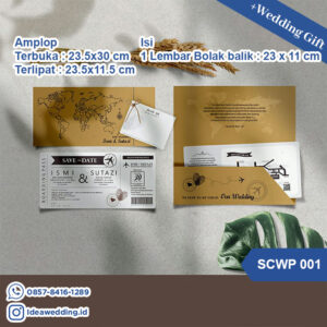 Undangan Pernikahan Cetak SCWP 001