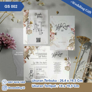 Undangan Pernikahan Cetak GS 002