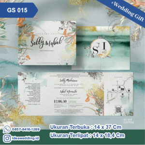 Undangan Pernikahan Cetak GS 015