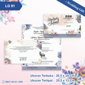 Undangan Pernikahan Cetak LG 91