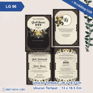 Undangan Pernikahan Cetak LG 96
