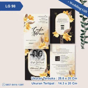 Undangan Pernikahan Cetak LG 98