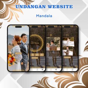 Undangan Website Pernikahan Mandala