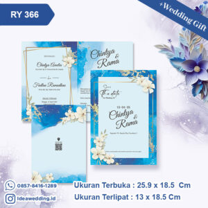 Undangan Pernikahan Cetak RY 366