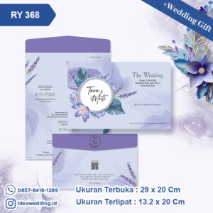 Undangan Pernikahan Cetak RY 368