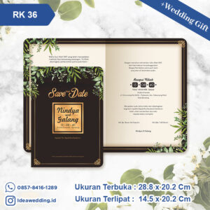 Undangan Pernikahan Cetak RK 36