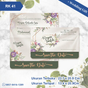 Undangan Pernikahan Cetak RK 41