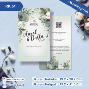 Undangan Pernikahan Cetak RK 51