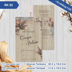 Undangan Pernikahan Cetak RK 52