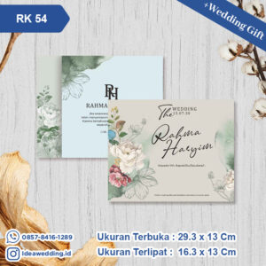 Undangan Pernikahan Cetak RK 54