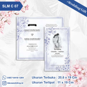Undangan Pernikahan Cetak SLM C 07