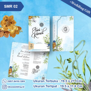 Undangan Pernikahan Cetak SMR 02
