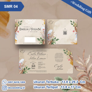 Undangan Pernikahan Cetak SMR 04