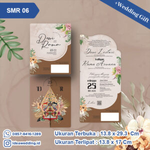 Undangan Pernikahan Cetak SMR 06
