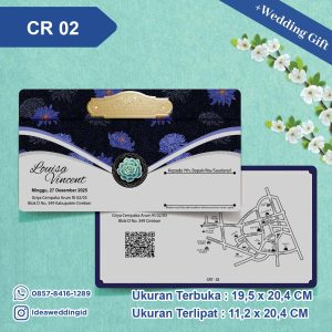 Undangan Pernikahan Cetak CR 02