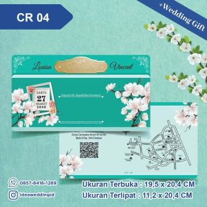 Undangan Pernikahan Cetak CR 04