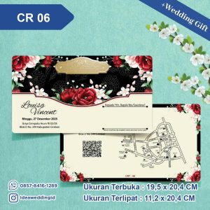 Undangan Pernikahan Cetak CR 06