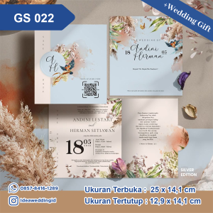 Undangan Pernikahan Cetak GS 022